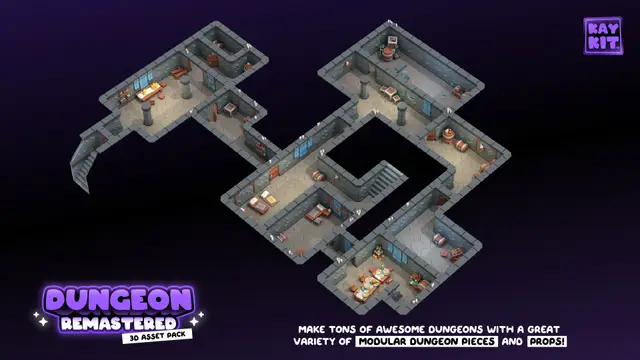 KayKit Dungeon Remastered thumbnail image