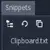 Snippets Editor Plugin icon image