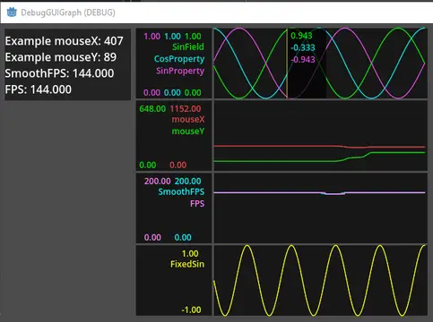 DebugGUI Graph preview image