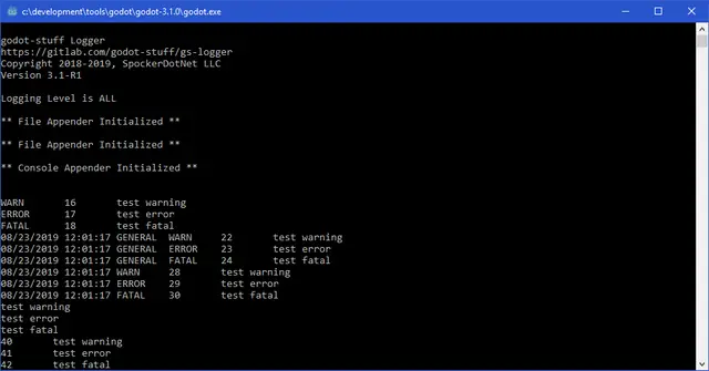 Godot-Stuff Logger 3.1 thumbnail image