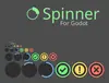 Spinner background image