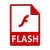 Flash animation icon image