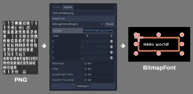 abfi: Allegro Bitmap Font Importer preview image