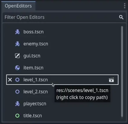 Godot Open Editors hero image
