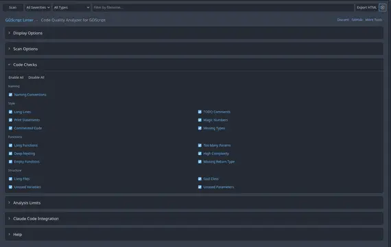 Godot Gdscript Linter - Static Code Quality Analyzer thumbnail image
