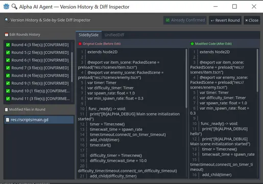 Alpha AI Agent for Godot thumbnail image
