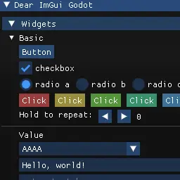Dear ImGui Godot hero image