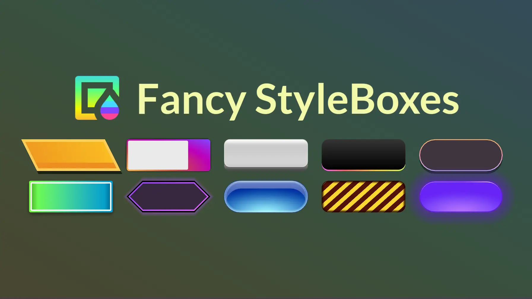 Fancy StyleBoxes hero image