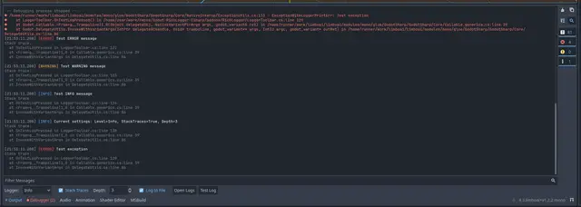 Godot RichLogger C# preview image
