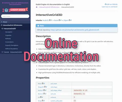 Interactive Grid GDExtension thumbnail image