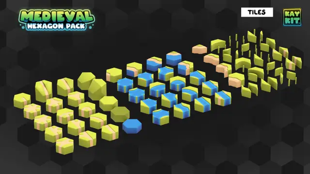 KayKit Medieval Hexagon Pack thumbnail image