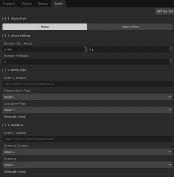 Sonilo Music & Sound Effect Generator hero image