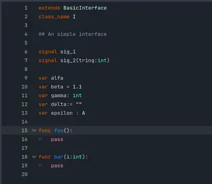 GDScript Interfaces addon thumbnail image
