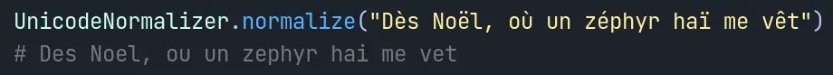 Unicode Normalizer hero image