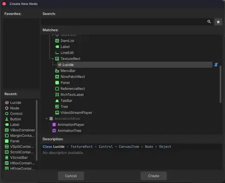 Lucide Godot hero image