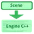 Scene code converter icon image
