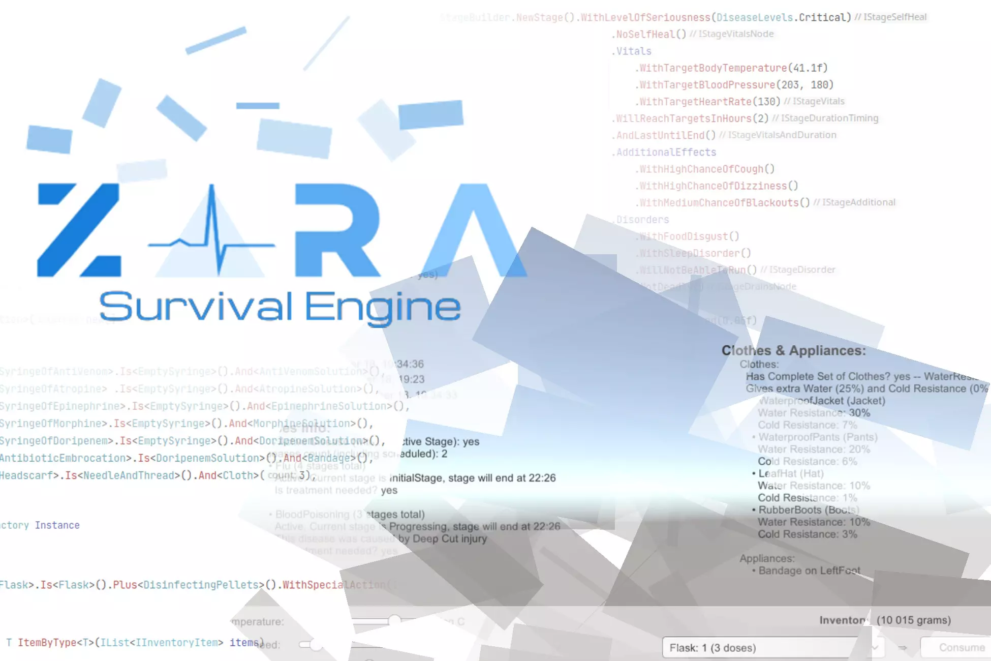 Zara Survival Engine (C#) hero image