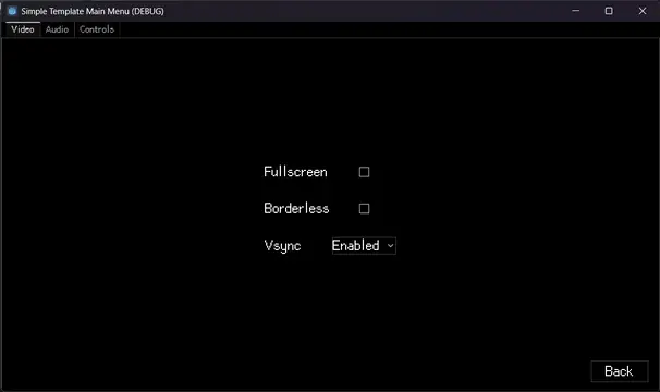 Simple Concept Template: Main Menu thumbnail image
