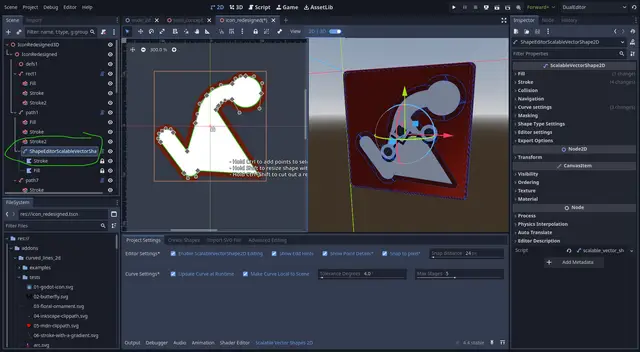 Scalable Vector Shapes 2D thumbnail image