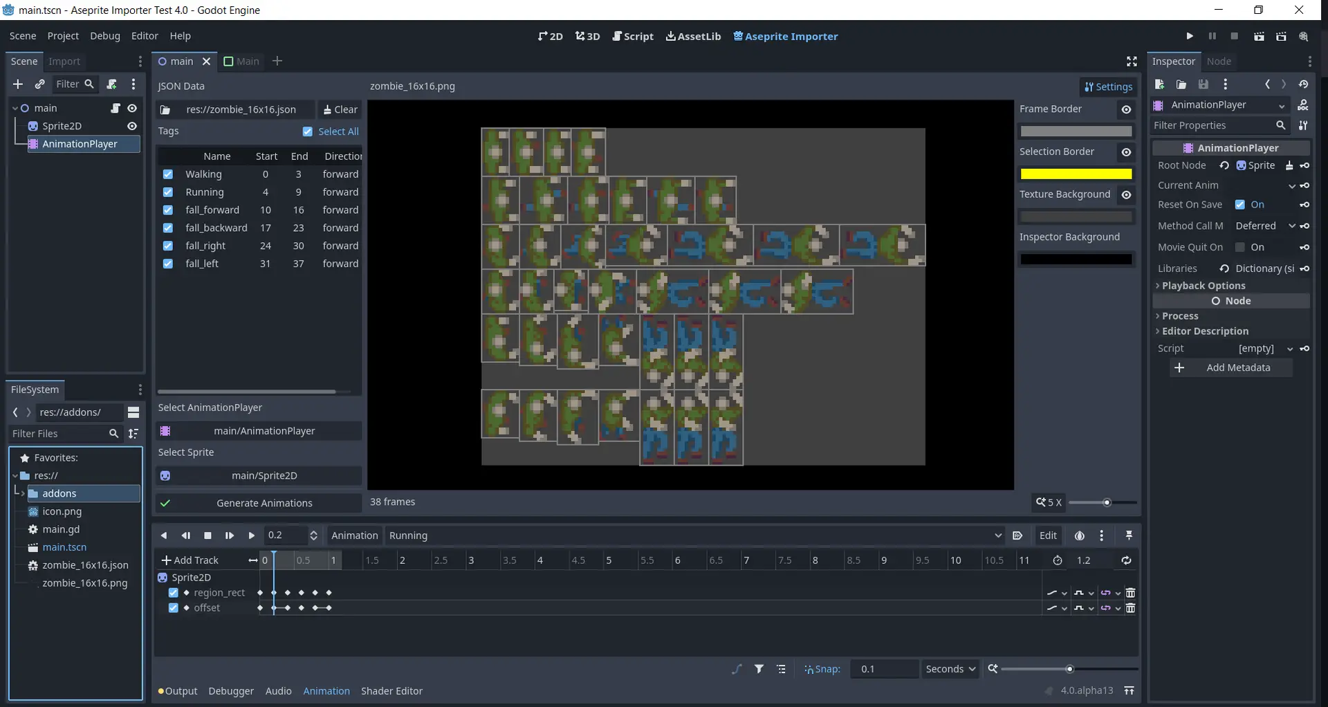 Animation Track types — Documentação da Godot Engine (4.x) em