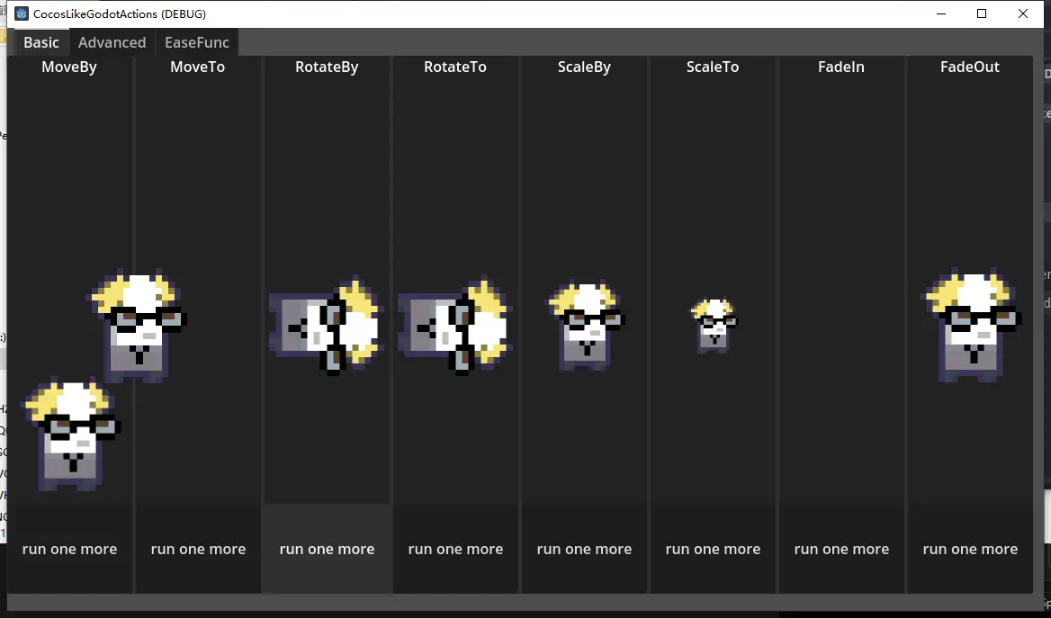 CocosLike Godot 4 Actions hero image