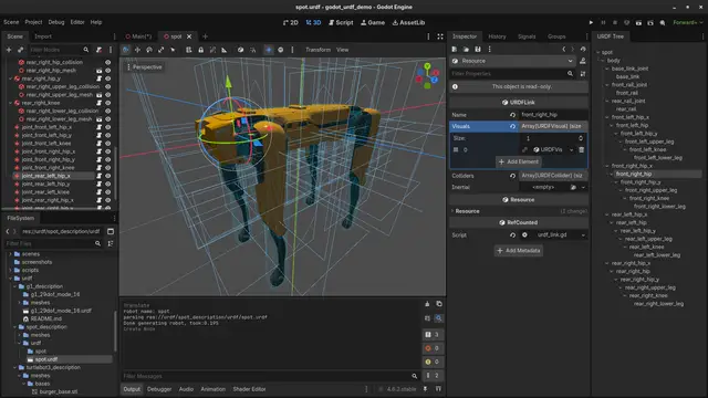 Godot URDF thumbnail image