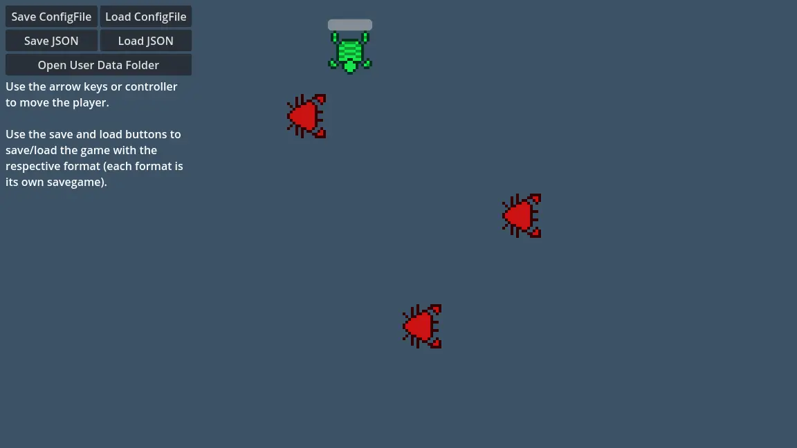 Saving and Loading (Serialization) Demo hero image