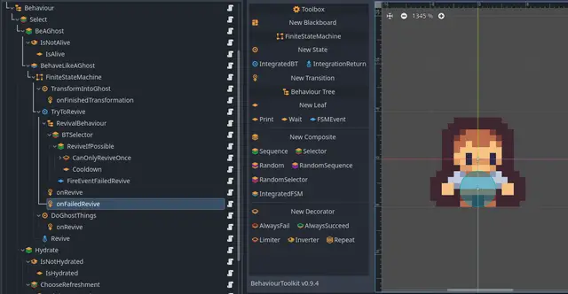 BehaviourToolkit - StateMachine and Behaviour Tree for AI & NPCs preview image