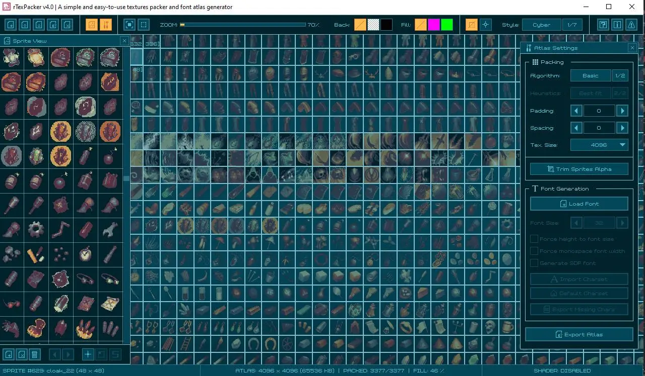 rTexPacker SpriteSheet Importer hero image