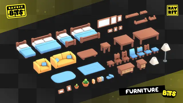 KayKit Furniture Bits thumbnail image