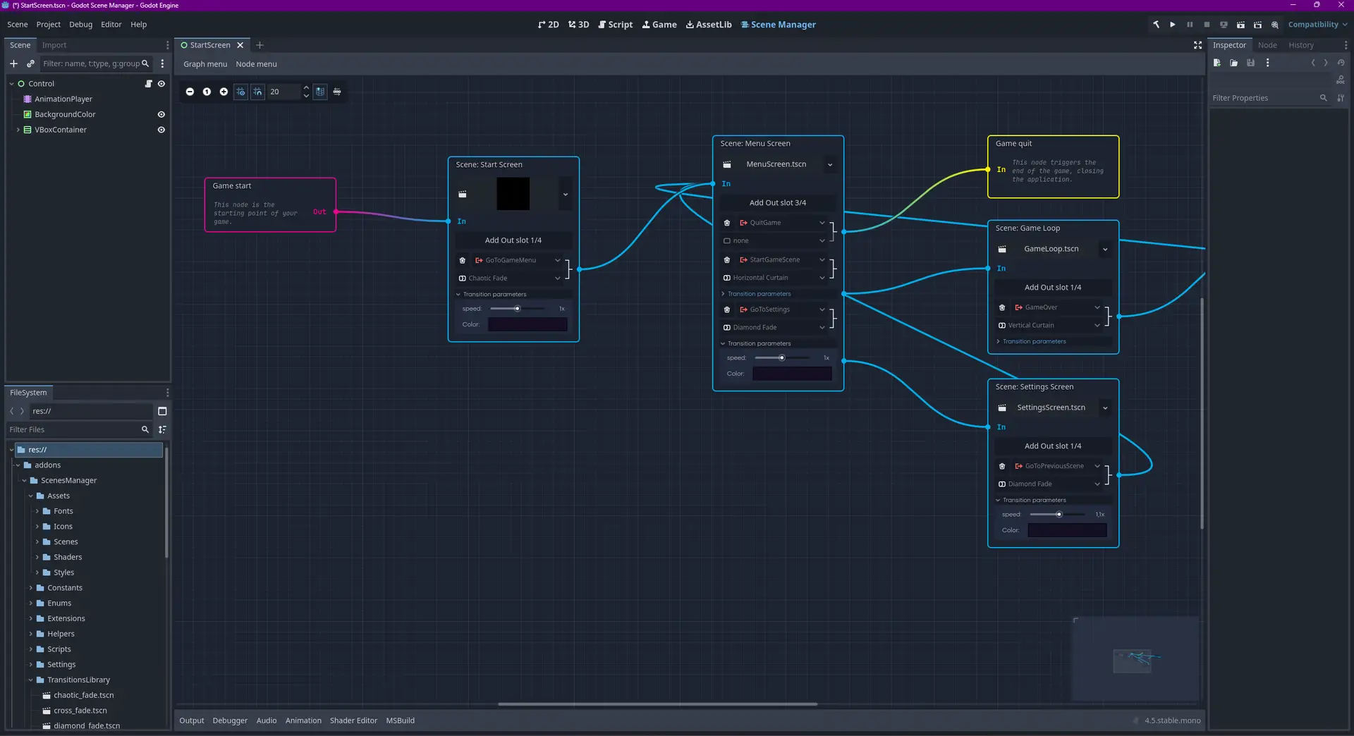 Godot Scene Manager hero image