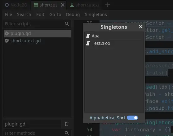 Singleton Scripts Shortcut hero image