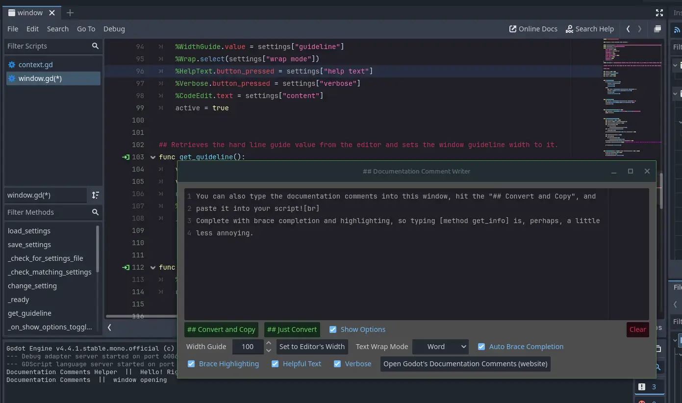 Documentation Comment Helper hero image