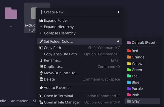 Exclude Colored Folders thumbnail image