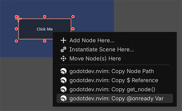 godotdev.nvim node copy thumbnail image