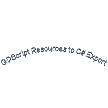 GDScript Resources to C# Export preview image