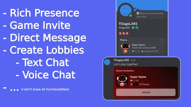 Discord Social SDK thumbnail image