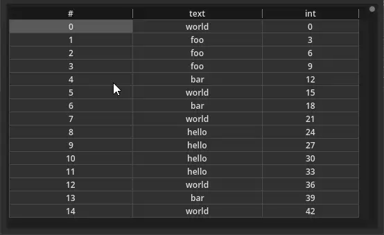 godot-dataview UI Control thumbnail image