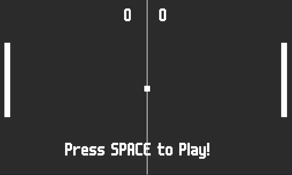 Godot Pong demo hero image