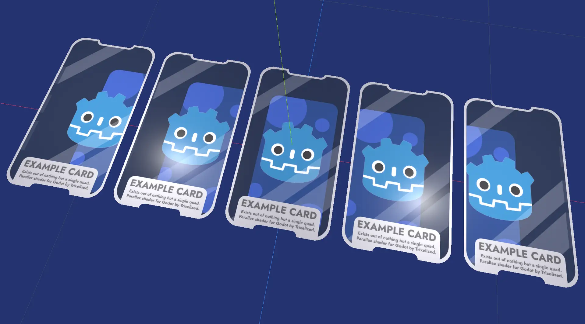 Godot Card Parallax hero image