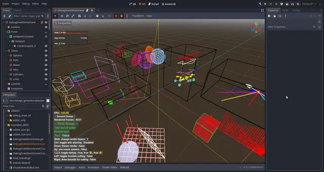 Question - Why when using Debug.DrawLine or Gizmos.DrawLine it's