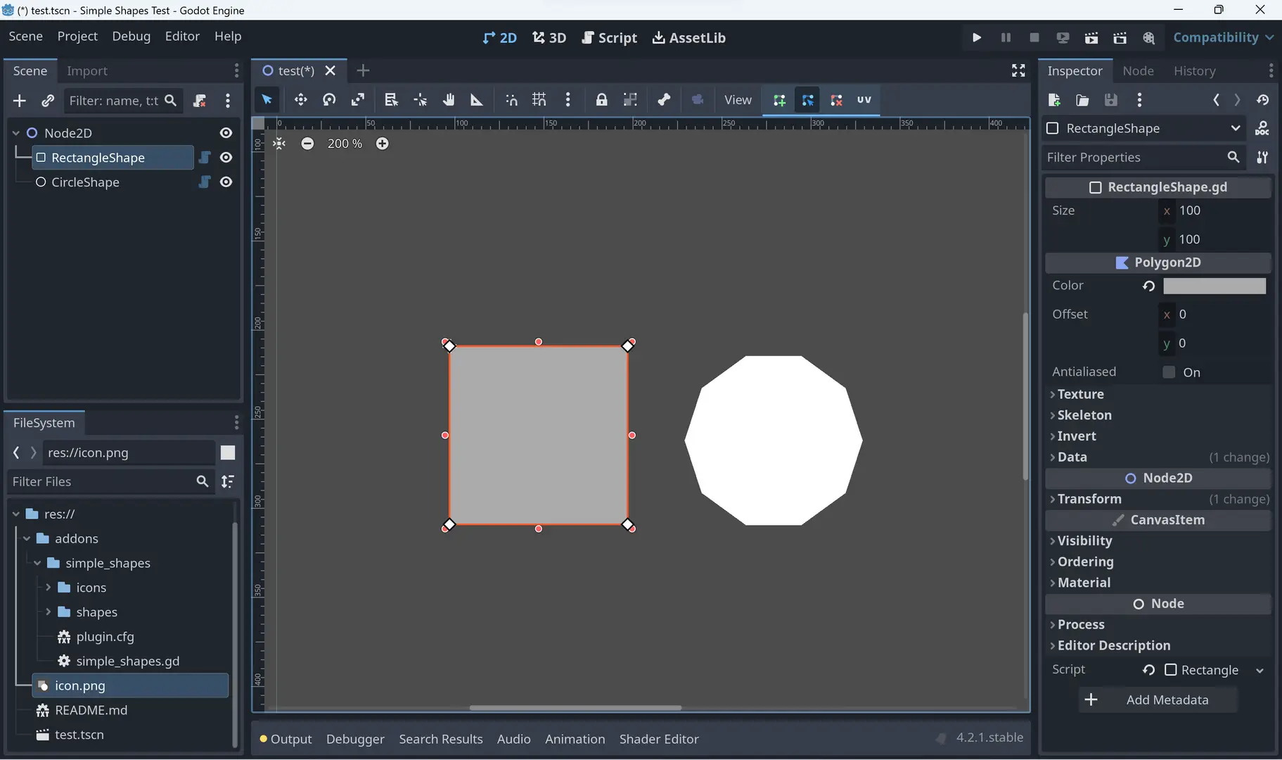 Simple Shapes hero image