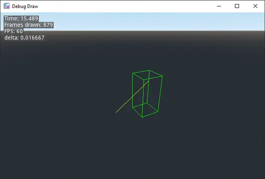 Debug draw preview image