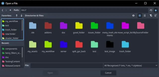 Fancy Folder Colors thumbnail image
