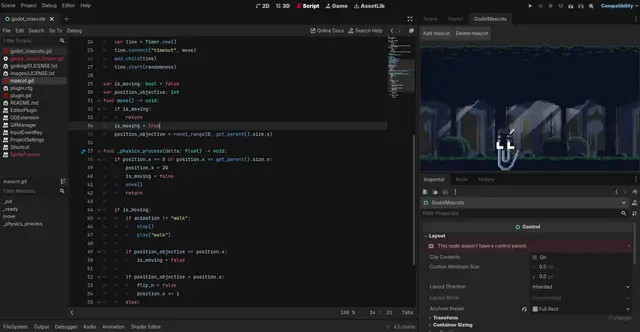 Godot Mascots preview image