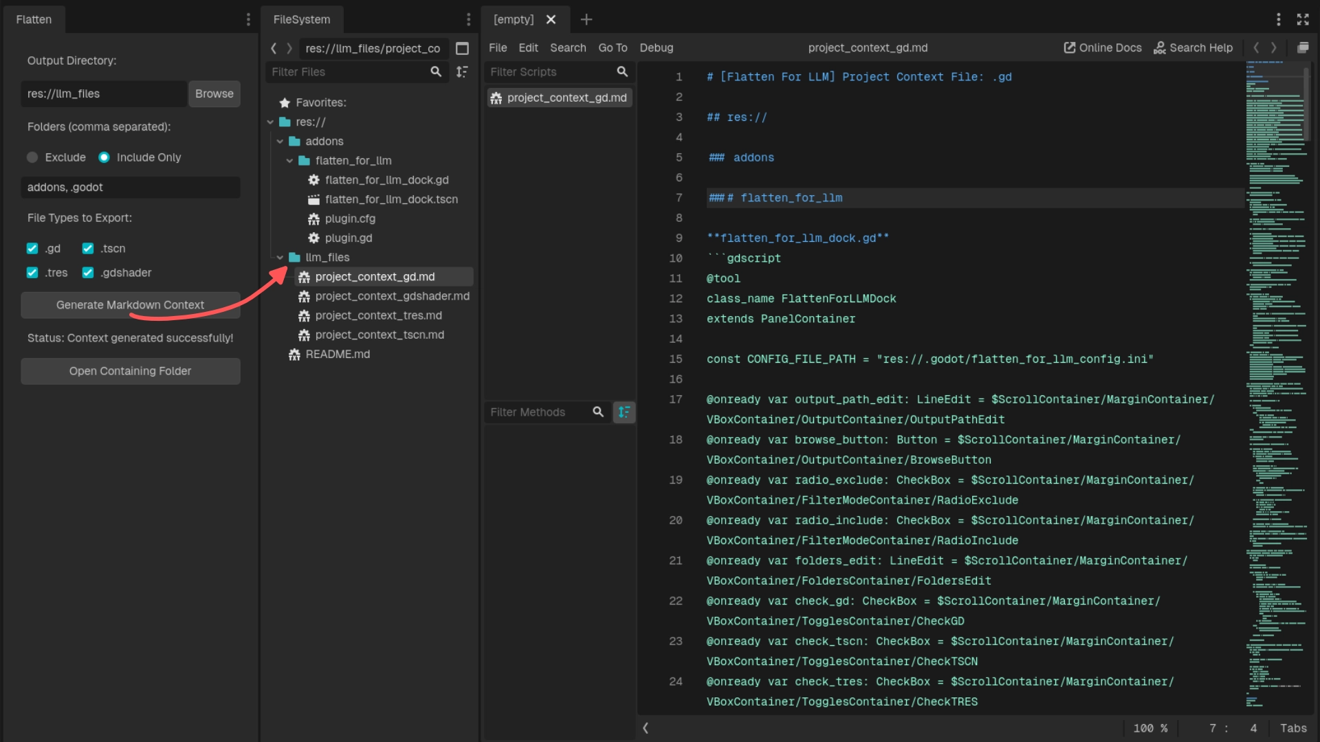 Flatten for LLM thumbnail image